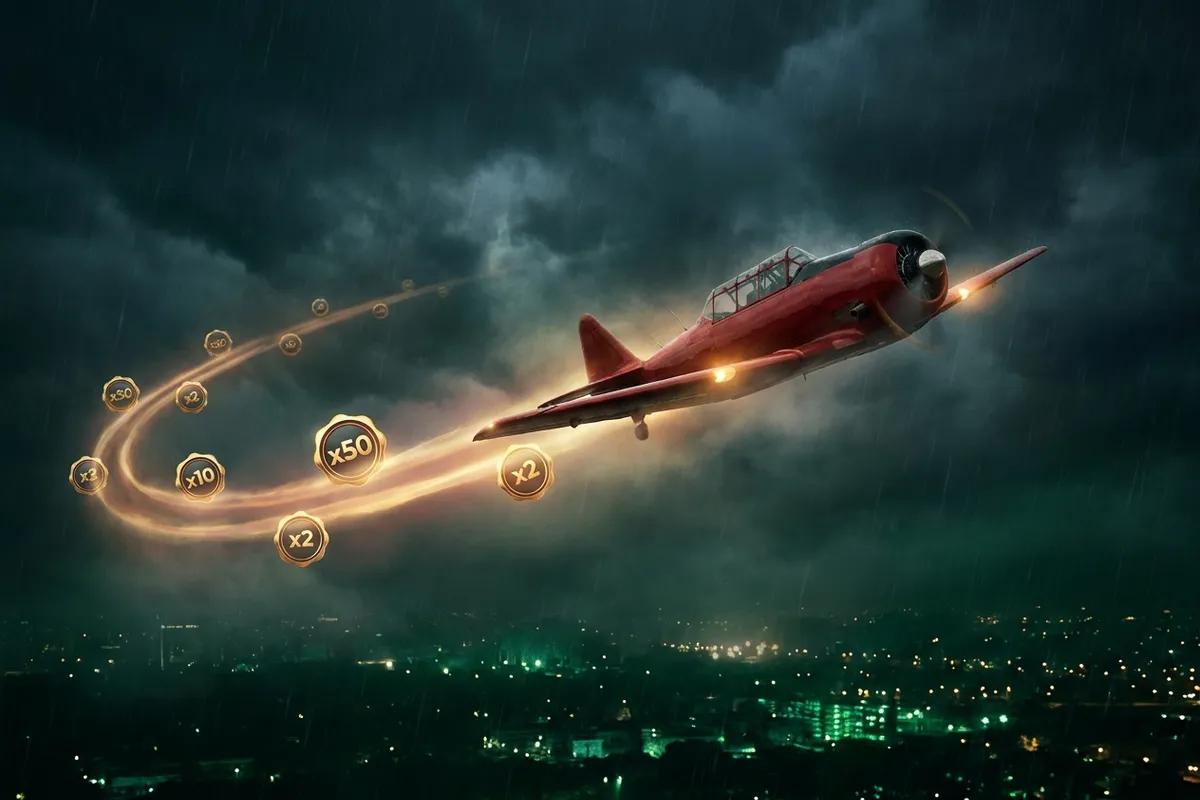 Aviator İle Uçak Uçuyor Çarpanlar Geliyor